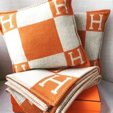 faux hermes pillow h|Hermes throw pillows.